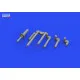 Eduard 648789 1/48 P-38J gun barrels PRINT Brassin for Aircraft