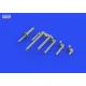 Eduard 648789 1/48 P-38J gun barrels PRINT Brassin for Aircraft