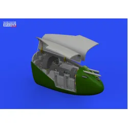 Eduard 648790 1/48 P-38J nose gun bay PRINT Brassin for Aircraft