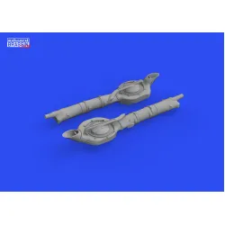 Eduard 648791 1/48 P-38J superchargers PRINT Brassin for Aircraft