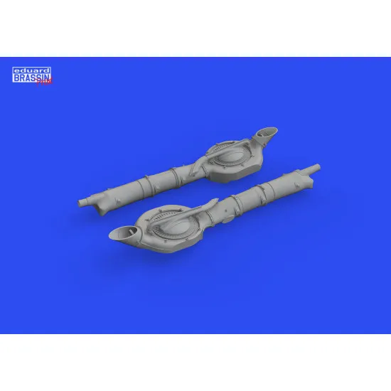 Eduard 648791 1/48 P-38J superchargers PRINT Brassin for Aircraft