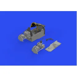 Eduard 648812 1/48 P-38J cockpit PRINT Brassin for Aircraft