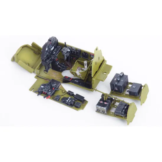 Eduard 648812 1/48 P-38J cockpit PRINT Brassin for Aircraft