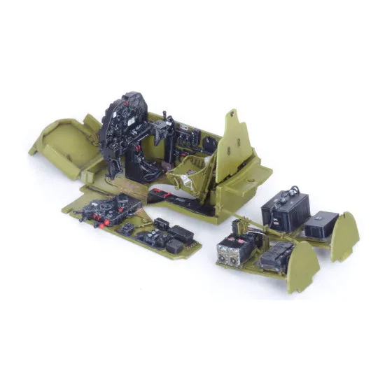 Eduard 648812 1/48 P-38J cockpit PRINT Brassin for Aircraft