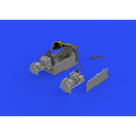 Eduard 648812 1/48 P-38J cockpit PRINT Brassin for Aircraft