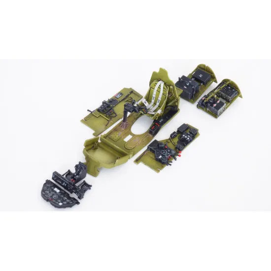 Eduard 648812 1/48 P-38J cockpit PRINT Brassin for Aircraft