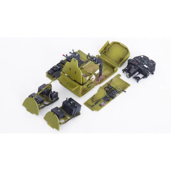 Eduard 648812 1/48 P-38J cockpit PRINT Brassin for Aircraft