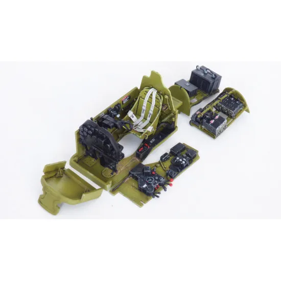Eduard 648812 1/48 P-38J cockpit PRINT Brassin for Aircraft