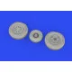 Eduard 648819 1/48 F-35B wheels Brassin for Aircraft