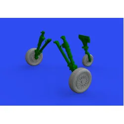 Eduard 648822 1/48 F-16A MLU wheels Brassin for Aircraft