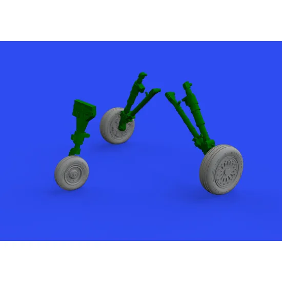 Eduard 648822 1/48 F-16A MLU wheels Brassin for Aircraft