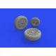 Eduard 648822 1/48 F-16A MLU wheels Brassin for Aircraft