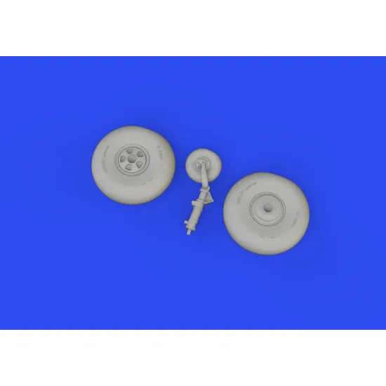 Eduard 648830 1/48 Beaufort Mk.I wheels Brassin for Aircraft