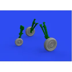 Eduard 648833 1/48 F-16C wheels late Brassin for Aircraft