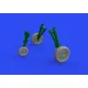 Eduard 648833 1/48 F-16C wheels late Brassin for Aircraft