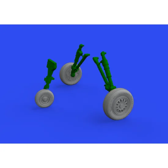 Eduard 648833 1/48 F-16C wheels late Brassin for Aircraft