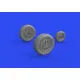 Eduard 648833 1/48 F-16C wheels late Brassin for Aircraft