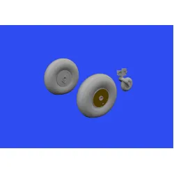Eduard 648835 1/48 Anson Mk.I wheels Brassin for Aircraft