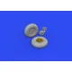 Eduard 648835 1/48 Anson Mk.I wheels Brassin for Aircraft