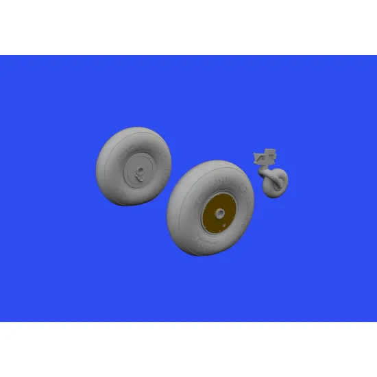 Eduard 648835 1/48 Anson Mk.I wheels Brassin for Aircraft