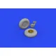 Eduard 648835 1/48 Anson Mk.I wheels Brassin for Aircraft