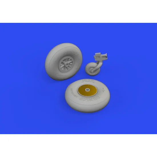Eduard 648835 1/48 Anson Mk.I wheels Brassin for Aircraft