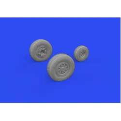 Eduard 648839 1/48 F-35A wheels Brassin for Aircraft