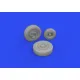 Eduard 648839 1/48 F-35A wheels Brassin for Aircraft