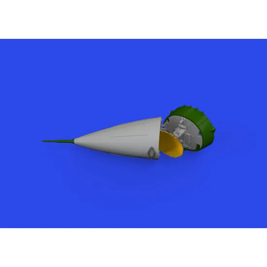 Eduard 648855 1/48 F-16 radar early PRINT Brassin for Aircraft