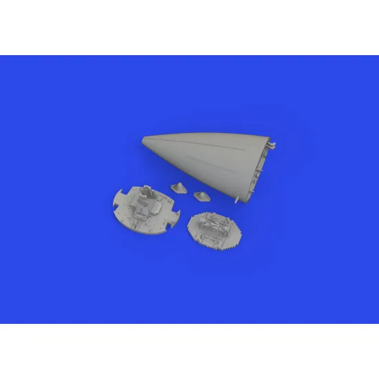 Eduard 648855 1/48 F-16 radar early PRINT Brassin for Aircraft