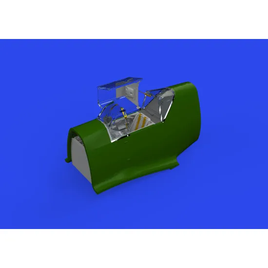 Eduard 648875 1/48 Bf 109F cockpit w/ early seat PRINT Brassin for Aircraft