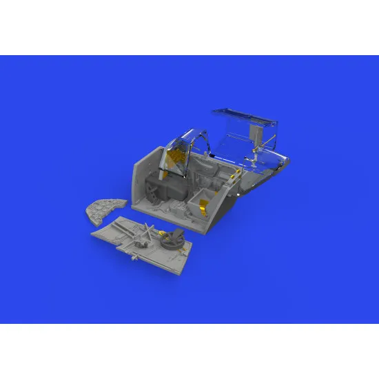Eduard 648875 1/48 Bf 109F cockpit w/ early seat PRINT Brassin for Aircraft