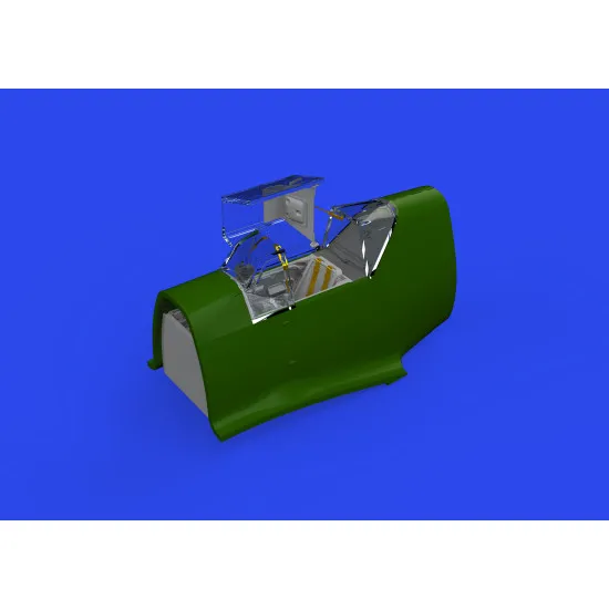 Eduard 648875 1/48 Bf 109F cockpit w/ early seat PRINT Brassin for Aircraft