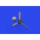 Eduard 648903 1/48 Bf 109K-4 propeller PRINT Brassin for Aircraft