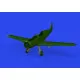 Eduard 648905 1/48 Bf 109K-4 undercarriage legs BRONZE Brassin for Aircraft