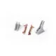 Eduard 648905 1/48 Bf 109K-4 undercarriage legs BRONZE Brassin for Aircraft