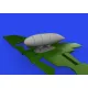 Eduard 648906 1/48 Bf 109K external fuel tanks Brassin for Aircraft