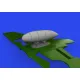 Eduard 648906 1/48 Bf 109K external fuel tanks Brassin for Aircraft