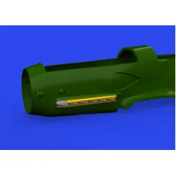 Eduard 648913 1/48 Bf 109K-4 exhaust stacks PRINT Brassin for Aircraft