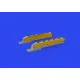 Eduard 648913 1/48 Bf 109K-4 exhaust stacks PRINT Brassin for Aircraft