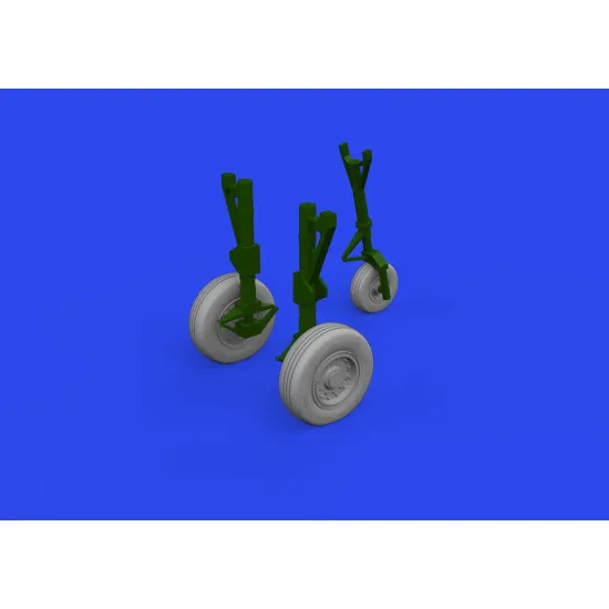 Eduard 648923 1/48 A-10C wheels Brassin for Aircraft