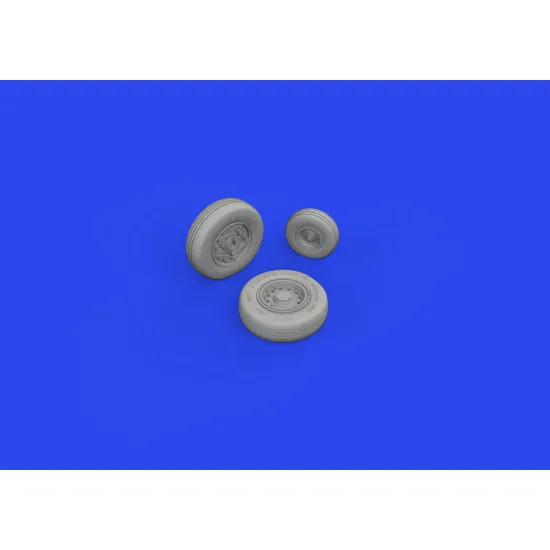Eduard 648923 1/48 A-10C wheels Brassin for Aircraft
