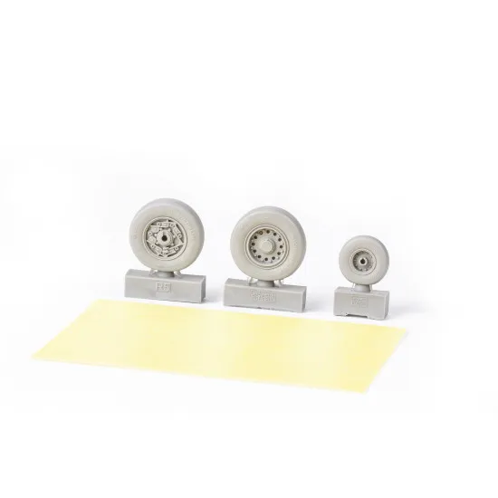 Eduard 648923 1/48 A-10C wheels Brassin for Aircraft