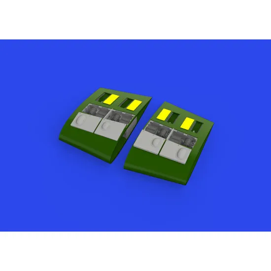 Eduard 648938 1/48 Hurricane Mk.IIc gun bays PRINT Brassin for Aircraft