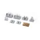 Eduard 648938 1/48 Hurricane Mk.IIc gun bays PRINT Brassin for Aircraft