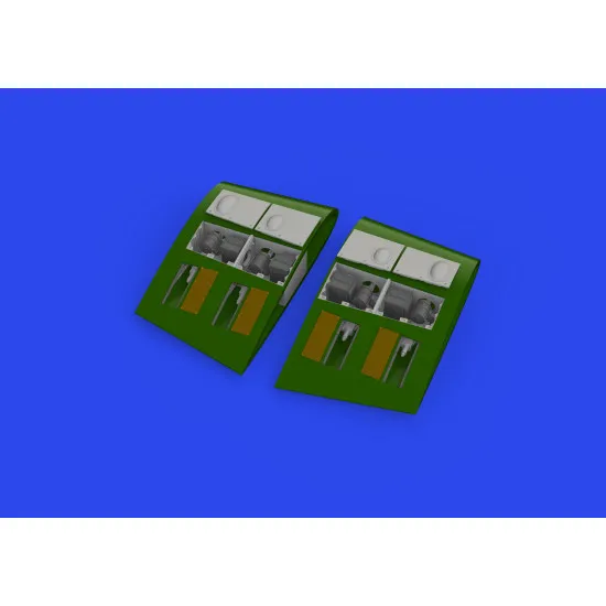 Eduard 648938 1/48 Hurricane Mk.IIc gun bays PRINT Brassin for Aircraft