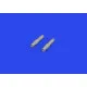 Eduard 648939 1/48 Bf 109K-4 gun barrels PRINT Brassin for Aircraft