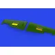 Eduard 648952 1/48 FM-1 gun bays PRINT Brassin for Aircraft