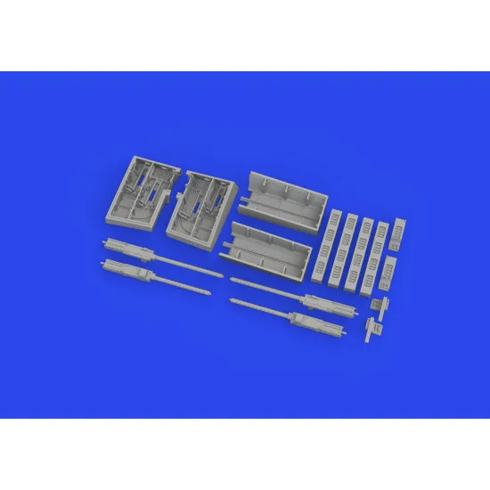 Eduard 648952 1/48 FM-1 gun bays PRINT Brassin for Aircraft