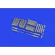 Eduard 648952 1/48 FM-1 gun bays PRINT Brassin for Aircraft